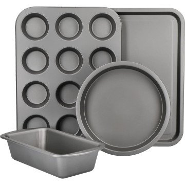 Σετ 4 τεμ αντικολλητικές φόρμες ψησίματος KitchenCraft Bakeware  Set Σετ 4 τεμ αντικολλητικές φόρμες ψησίματος KitchenCraft Bakeware  Set