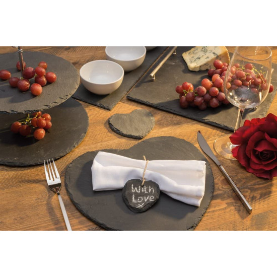 Επιφάνεια σερβιρίσματος "καρδιά" KitchenCraft Artesa