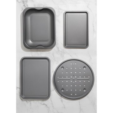 Σετ 4 τεμ αντικολλητικά ταψιά ψησίματος KitchenCraft Roasting Set Σετ 4 τεμ αντικολλητικά ταψιά ψησίματος KitchenCraft Roasting Set