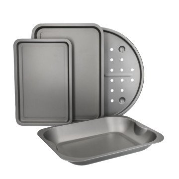 Σετ 4 τεμ αντικολλητικά ταψιά ψησίματος KitchenCraft Roasting Set Σετ 4 τεμ αντικολλητικά ταψιά ψησίματος KitchenCraft Roasting Set