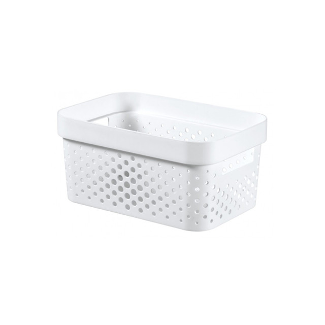 Κουτί αποθήκευσης Infinity Dots 4.5lt White