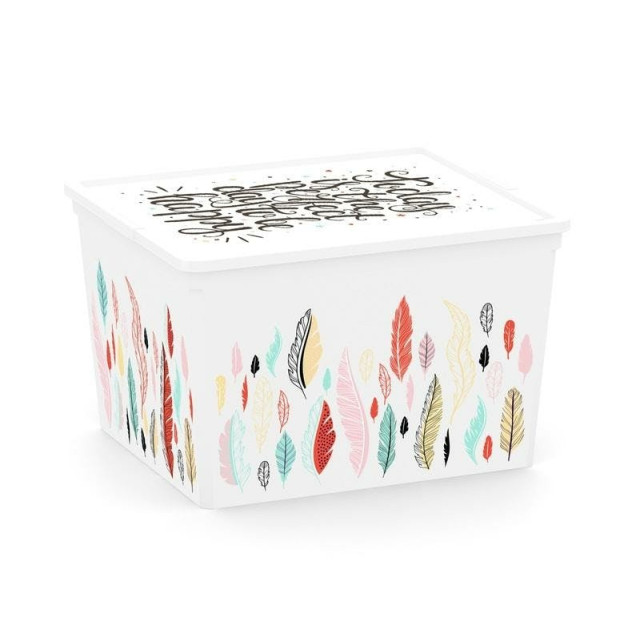 Kουτί αποθήκευσης C-Box Quotes Cube 27L