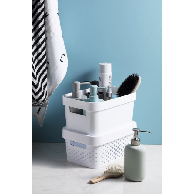 Κουτί αποθήκευσης Infinity Dots 4.5lt White