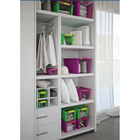 Kουτί αποθήκευσης μώβ Bi-Box Medium 27Lt