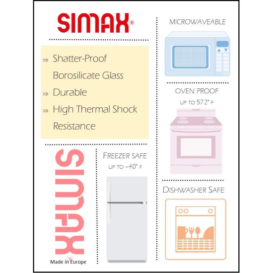 Ταψί στρογγυλό 2,5LT Simax Exclusive