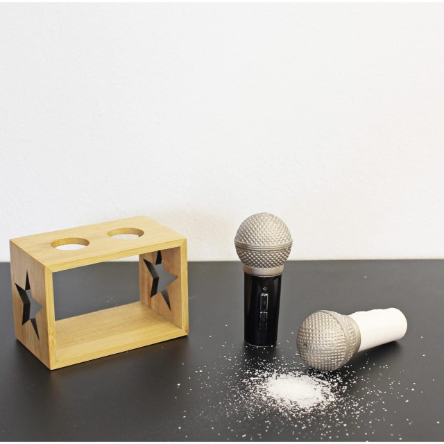 Σετ αλατιέρα/πιπεριέρα "Microphone "