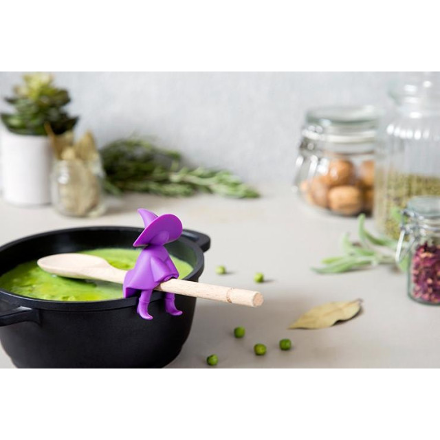 Agatha Spoon holder & steam releaser OTOTO design
