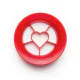 Κόπτης ζαχαροπλαστικής φράουλας Sweet Heart Peleg Design