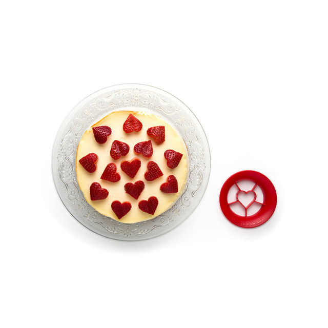 Κόπτης ζαχαροπλαστικής φράουλας Sweet Heart Peleg Design