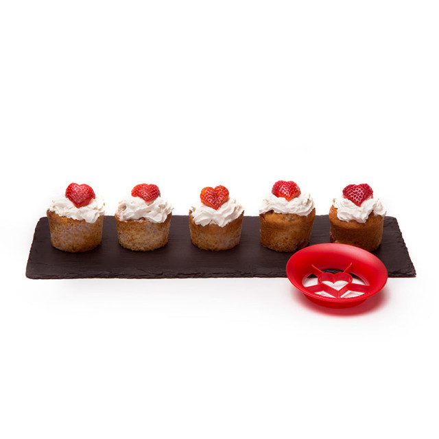 Κόπτης ζαχαροπλαστικής φράουλας Sweet Heart Peleg Design