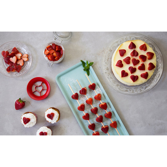 Κόπτης ζαχαροπλαστικής φράουλας Sweet Heart Peleg Design