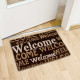 Χαλάκι πόρτας "Welcome" Relaxdays Germany