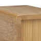 Dispenser νιπτήρα Square mat bamboo Relaxdays Germany