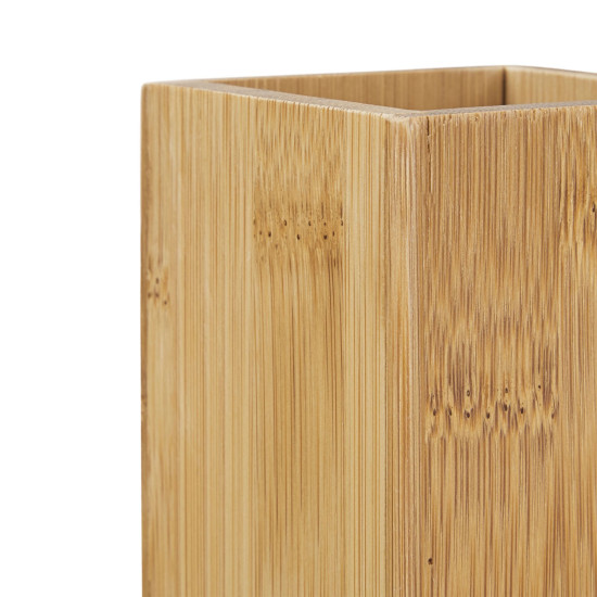 Ποτηροθήκη νιπτήρα Square bamboo Relaxdays Germany