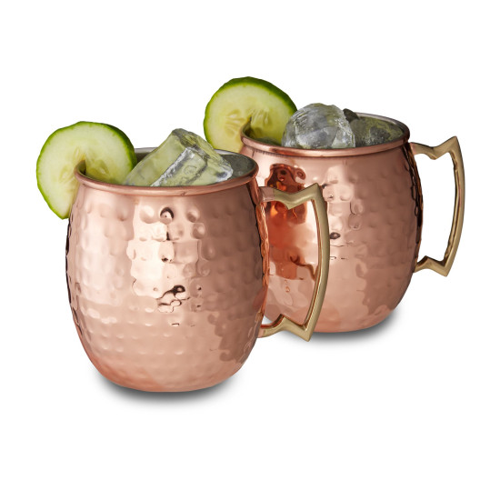 Σετ κούπες coctail Moscow Mule 2τεμ Relaxdays