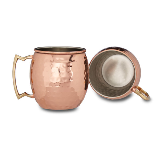 Σετ κούπες coctail Moscow Mule 2τεμ Relaxdays