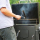 Βούρτσα καθαρισμού BBQ τριγωνική Relaxdays