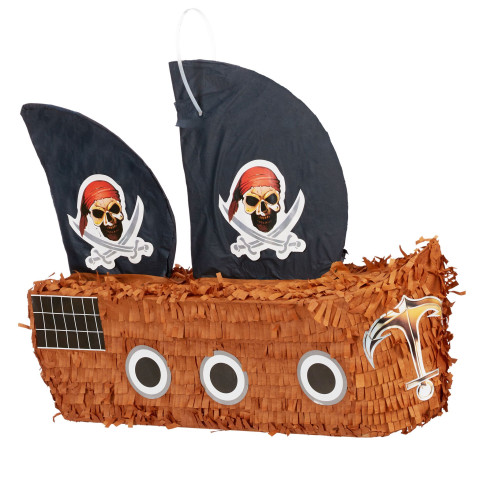 Πινιάτα παιδικού πάρτι "Πειρατικό πλοίο" Relaxdays