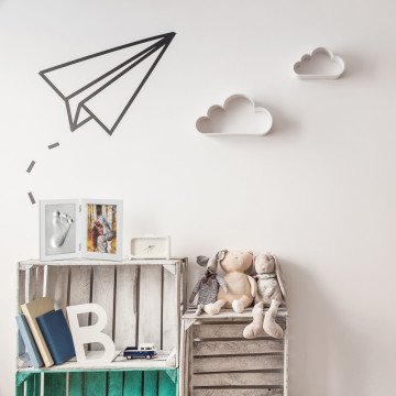 Βρεφική κορνίζα με γύψο για αποτύπωμα Relaxdays