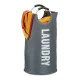 Καλάθι ρούχων "Handles Anthracite" Relaxdays