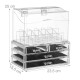 Θήκη οργάνωσης καλλυντικών Plexiglass Relaxdays 