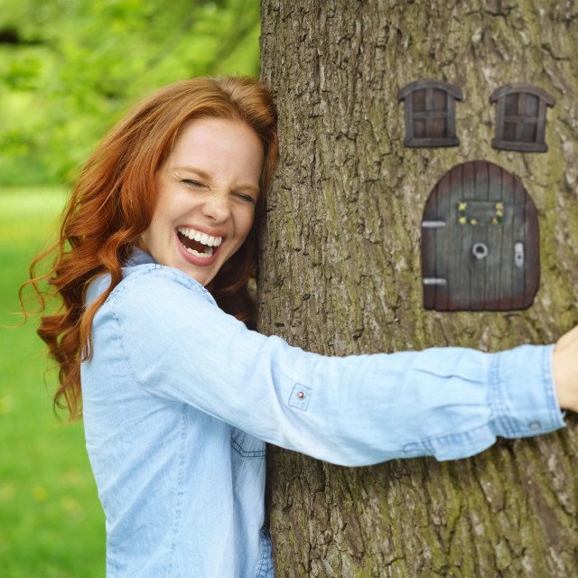 Διακοσμητικό κήπου Fairy Door Relaxdays