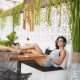 Διακοσμητικό κήπου μελωδός αέρα bamboo XL Relaxdays
