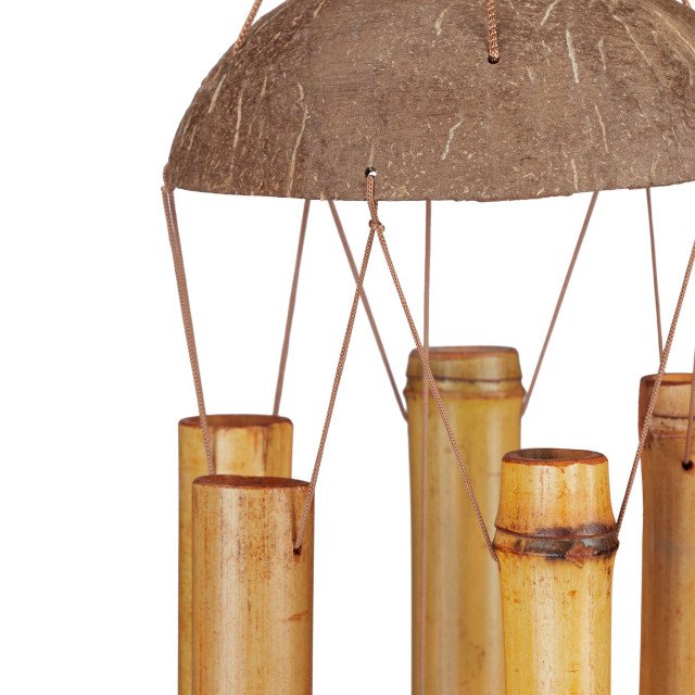 Διακοσμητικό κήπου μελωδός αέρα bamboo XL Relaxdays