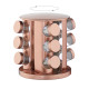 Carousel Μπαχαρικών 12 βαζάκια Copper Relaxdays Germany