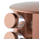 Carousel Μπαχαρικών 12 βαζάκια Copper Relaxdays Germany