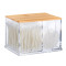 Κουτί αποθήκευσης αξεσουάρ μπάνιου L Bamboo Relaxdays
