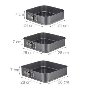 Σετ φόρμες αποσπώμενες square 3τεμ Large Σετ φόρμες αποσπώμενες square 3τεμ Large