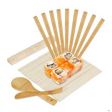 Sushi set bamboo 14 τεμ. Relaxdays Sushi set bamboo 14 τεμ. Relaxdays