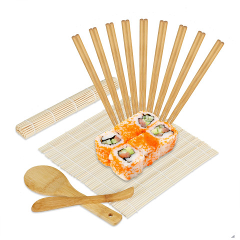 Sushi set bamboo 14 τεμ. Relaxdays