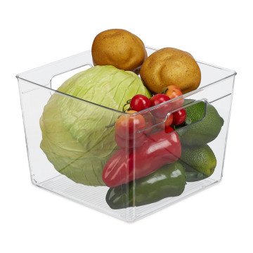 Θήκη οργάνωσης ψυγείου Cube Relaxdays Θήκη οργάνωσης ψυγείου Cube Relaxdays