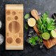 Σετ παρασκευής κοκτέιλ "Ιnox" 11 τεμ σε βάση Bamboo Relaxdays Σετ παρασκευής κοκτέιλ "Ιnox" 11 τεμ σε βάση Bamboo Relaxdays