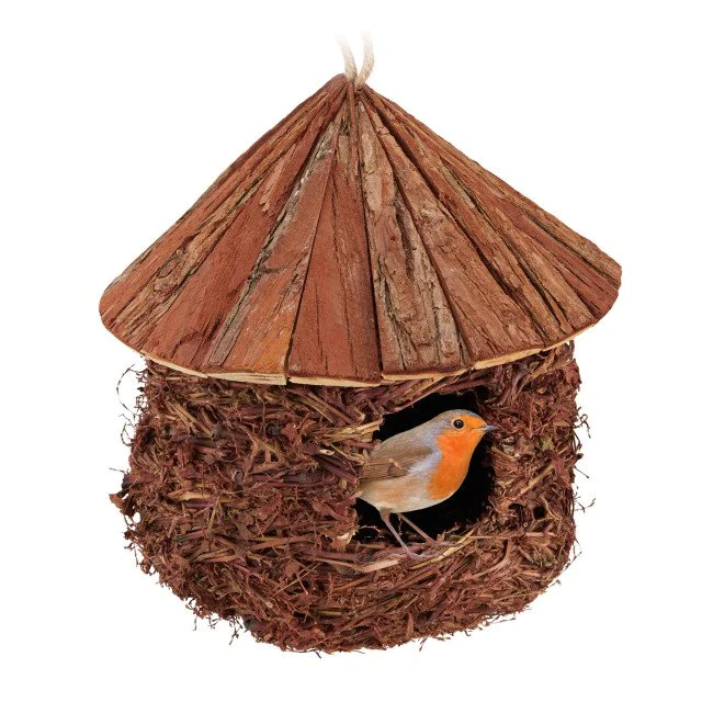 Σπιτάκι πτηνών κήπου "Nest Straw" Σπιτάκι πτηνών κήπου "Nest Straw"