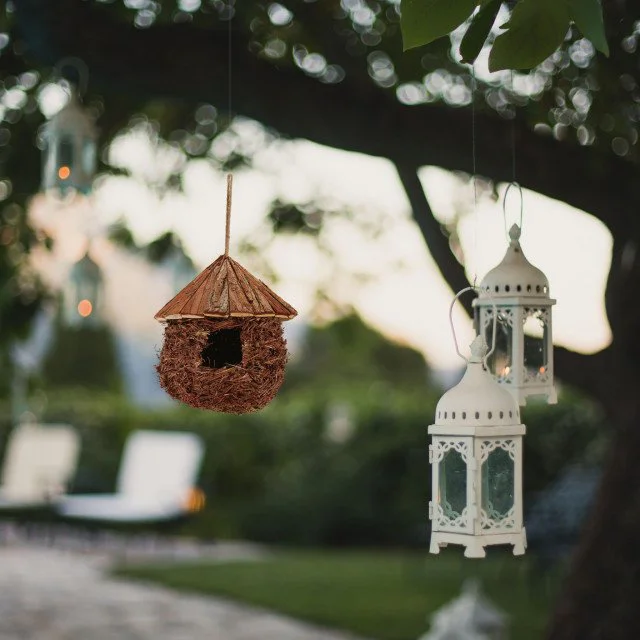 Σπιτάκι πτηνών κήπου "Nest Straw" 