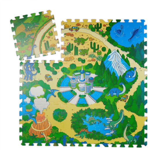 Play mat puzzle πολύχρωμο 9 κομμάτια Relaxdays Germany 