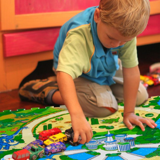 Play mat puzzle πολύχρωμο 9 κομμάτια Relaxdays Germany 