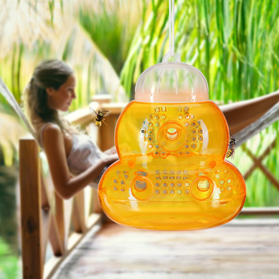 Παγίδες για σφήκες σετ 2τεμ Orange Relaxdays