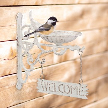 Διακοσμητικό Κήπου/Εισόδου "Welcome" Retro White Διακοσμητικό Κήπου/Εισόδου "Welcome" Retro White