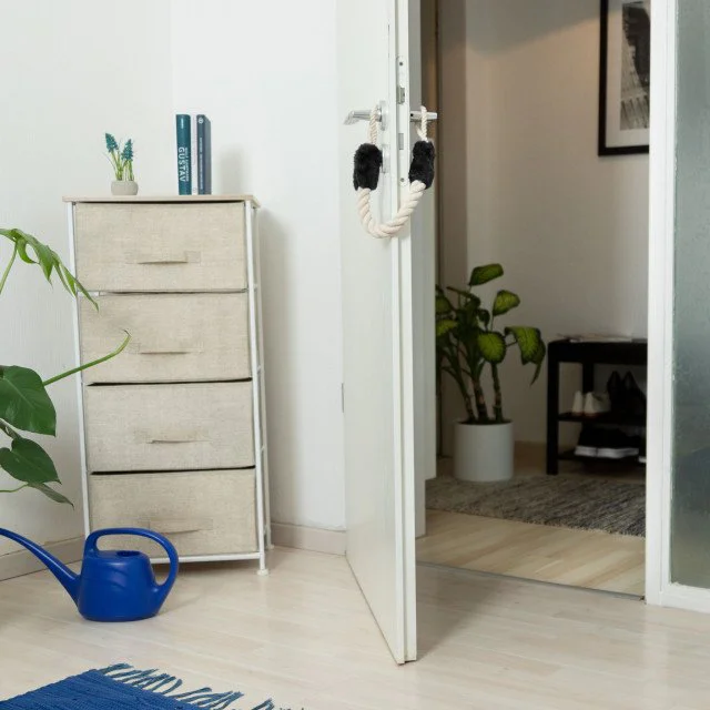 Σετ προστασίας χτυπήματος πόρτας 2τεμ Black Relaxdays Σετ προστασίας χτυπήματος πόρτας 2τεμ Black Relaxdays