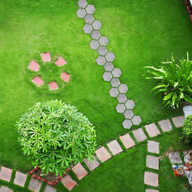 Καλούπι Hexagon για πλακόστρωση κήπου Relaxdays