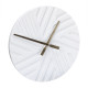 Ρολόι τοίχου Minimal Style White Relaxdays