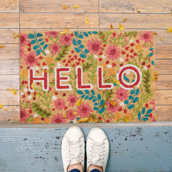 Χαλάκι πόρτας "Hello" Relaxdays Germany