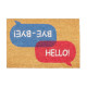 Χαλάκι πόρτας "Hello-Bye" Relaxdays Germany