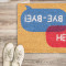 Χαλάκι πόρτας "Hello-Bye" Relaxdays Germany