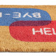 Χαλάκι πόρτας "Hello-Bye" Relaxdays Germany