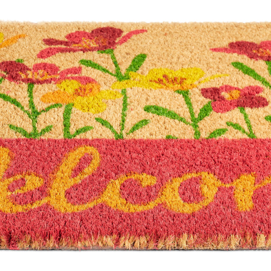 Χαλάκι πόρτας "Flowers" Relaxdays Germany